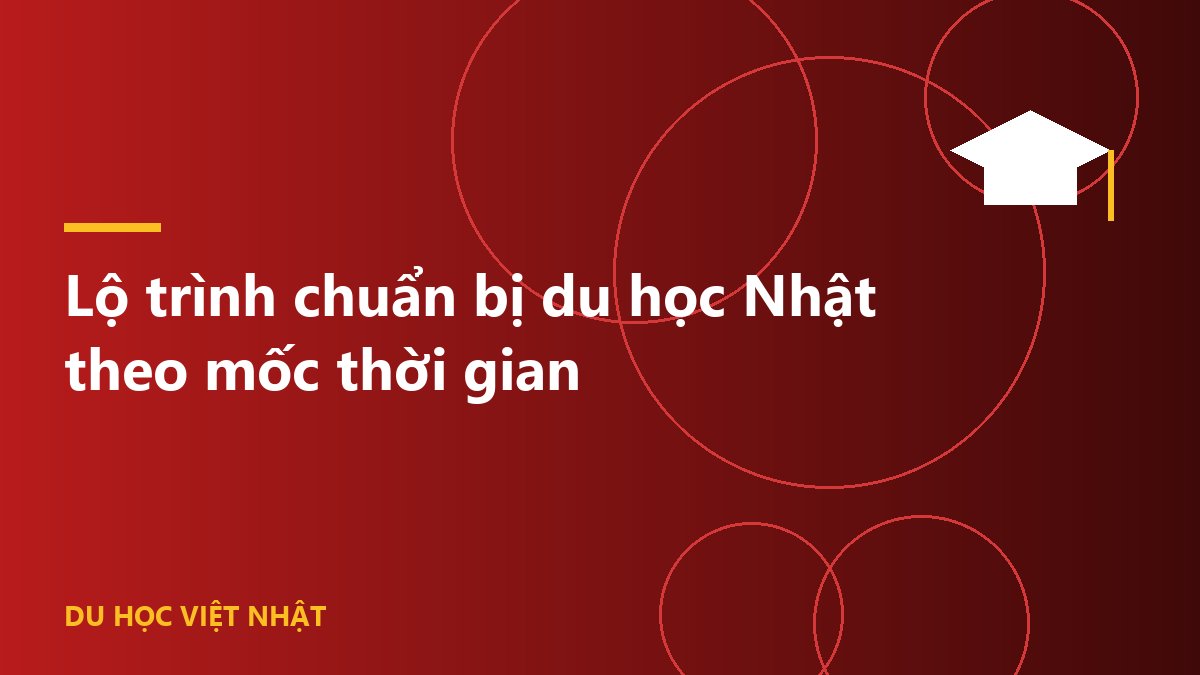 Lộ trình chuẩn bị du học Nhật theo mốc thời gian
